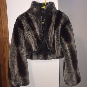 Crop Baby Phat Fur Coat✨